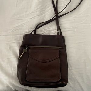 The New American Classic Fossil leather bag